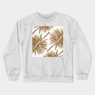 fan palm sepia Crewneck Sweatshirt